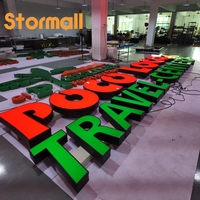 Letras de Canal 3D Iluminadas en Acrílico, Fabricante de Letreros LED Personalizados para Exteriores, Logotipos de Empresas y Fachadas de Tiendas