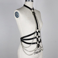 Harnais de bondage féminin, harnais de corps féminin, costume érotique, restraints, combinaison pour jeux sexuels, jouets sexuels