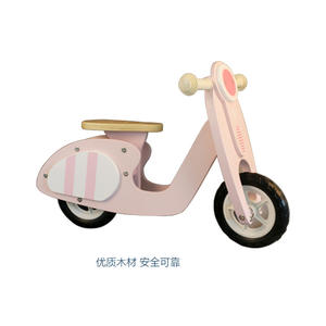 Bicicletta Senza Pedali in Legno per Bambini, Scooter Bilanciato per Ragazzi e Ragazze, Giocattolo per l'Equilibrio - Product Image 3