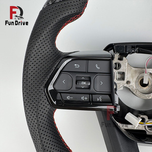 พวงมาลัยแบบอุ่นคาร์บอนไฟเบอร์สำหรับ Toyota Hilux Corolla Gr86 Camry Land Cruiser Fortuner Gt86 Lc300 - Product Image 3