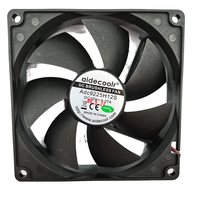 Aidecoolr 92mm DC Axial Cooling Fans New Quiet Brushless 12V 24V OEM & ODM Supported 9225 92x92x25mm Electric Axial Flow Fan