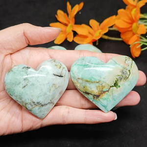 Crisolita Natural Tallada al por Mayor con Azurita, Piedra Curativa Energética para Decoración del Hogar y Feng Shui - Product Image 2