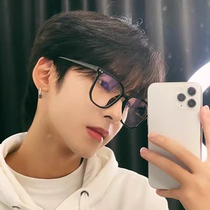 Women Rectangle Full Rim Eyeglasses <b>Frames</b> Solid <b>Black</b> Anti Uv Lightweight Vision Correction Resin Lenses 2024 - Product Image 2