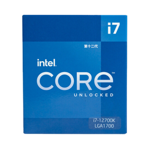 Procesador Intel Core i7-12700K de 12ª Generación Alder Lake, 12 Núcleos, 3.6GHz, 125W, CPU de Escritorio, Venta al por Mayor - Product Image 1