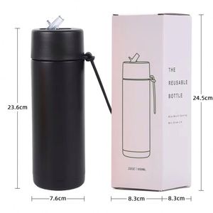 Custom Logo Print Coated Tumblers Stainless Steel 20oz Tumbler Cup with Handle for Vase Aislado Gobelet Isotherme - Product Image 5