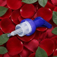 Pompe distributrice de savon en mousse anti-déversement en plastique 40/400 avec bouchons de bouteille pour savon liquide et lotion