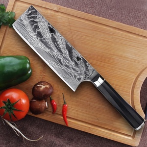 Cuisinier utilisant des lames de couteau de chef, ensemble de couteaux de cuisine, Damas AUS10, Kuchenmesser, couteau à découper - Product Image 5