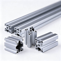 Profilé en aluminium extrudé à fente en T carrée, profilé de cadre de machine modulaire pour équipement de station robotique