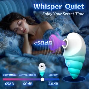 大人用大人用おもちゃ,小型乳房乳首10周波数コンク吸引バイブレーター - Product Image 5