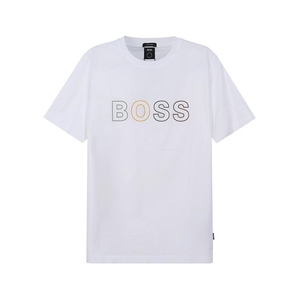 T-shirt da uomo in cotone puro ventilato 2026, pesante, casual, retrò, squisito, minimalista, di tendenza, streetwear, con stampa - Product Image 3