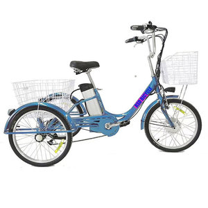 <span class=keywords><strong>Tricycle</strong></span> électrique portatif pour 2 personnes, bicyclette pliable, scooter électrique - Product Image 6