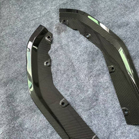 Extension d'angle de pare-chocs arrière en fibre de carbone sèche style R44 personnalisée pour BMW M3 G80 M4 G82 2021+ – Amélioration