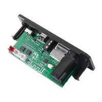 MP3 Bluetooth Güç Amplifikatörü Kod Çözme Kartı 2 * 3W Mikrofon Soketi ile MIC Bluetooth U Disk TF Kart AUX Yayını
