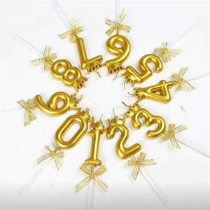 Vela Corona Dorada para Decoración de Pasteles de Navidad y Cumpleaños, Corona Creativa para Pasteles, Suministros de Decoración para Pasteles - Product Image 3