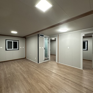 20ft Modular đúc sẵn thép container nhà di động prefab phòng ngủ đơn vị di động cho văn phòng khách sạn hoặc căn hộ sử dụng - Product Image 3