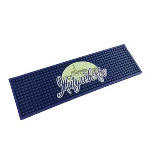 Printed Silicone PVC Pub Mat Rubber Beer Spill Pad Bar Runner Drip Tray Non Slip Service Mat <b>Table</b> Pad Coaster Placemat - Product Image 1
