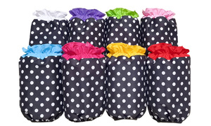 Delantal de Cocina Vintage Retro para Mujer, Delantal de Cocina con Bolsillo y Lazo, Delantal de Algodón con Estampado de Puntos - Product Image 6