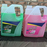 Liquide de refroidissement antigel sans eau de qualité supérieure 1L & 4L & 5L vert rose bleu à durée de vie prolongée pour voitures et motos G12 G13