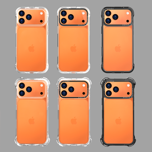 Coques de téléphone personnalisées en TPU transparent et PC, vente en gros avec support pour <span class=keywords><strong>iPhone</strong></span> 17 Air ProMax, fabricant chinois de coques de téléphone imprimées - Product Image 3