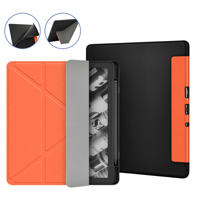 Case for Kindle Scribe 2024 Kickstand Leather Tablet Cover for Kindle Scribe 10.2 2022 TB024