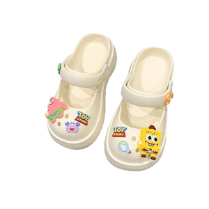 Nouvelles sandales <span class=keywords><strong>Mario</strong></span> Clog parent-enfant, semelle souple et joyeuse, chaussures de plage en EVA antidérapantes, pour l'été, pour enfants, semelle épaisse - Product Image 6