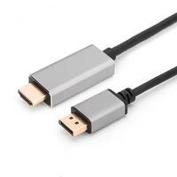 Câble DP vers HDMI de haute qualité 0,5M 1M 1,5M 1,8M 2M 4K 60Hz Hltra HD