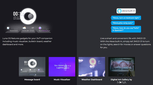 Jmgo O1s Phiên Bản Máy Chiếu 1080P Full HD Siêu Ngắn Ném Ust Cho 4K Rạp Chiếu Phim Gia Đình Android Wifi DLP Tự Động Màn Hình Máy Chiếu - Product Image 5