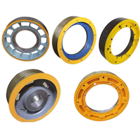 Roues de traction, roues de guidage et roues de câble de monte-élévateur sur mesure pour hôtels et villas, conçues pour l'industrie
