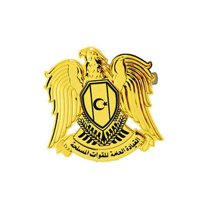 Изготовленный на заказ пустой UAE Saudi Arabia Egypt <span class=keywords><strong>Libya</strong></span> Syria Eagle Falcon из курайшского флагштока Эмблема для украшения винтовой гайки Национальный день - Product Image 1