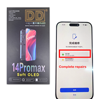 Diagnosierbare DD/RJ Soft OLED für iPhone 13 14ProMAX 15 16 Pro Montage LCD Touchscreen Display Digitizer ohne IC-Entfernung JCID
