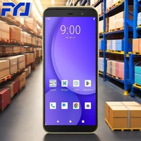 FYJ F9838 Colector de datos de inventario PDA Pantalla táctil de 6 pulgadas 4G Gms Rfid Uhf Lector de mano Cámara dual PDA Máquina