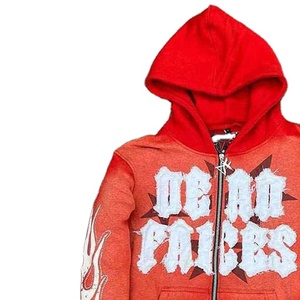 เสื้อฮู้ดดี้ผู้ชายไซส์ใหญ่ ผ้าฝ้าย แต่งดีเทลขาดๆ แบบมีสไตล์ คุณภาพสูง ผลิตจากผ้าฝ้ายแท้ สวมใส่สบายๆ มีจำหน่ายแล้ว - Product Image 2