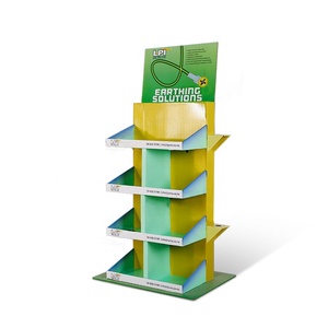 ขาตั้งกล่องกระดาษลูกฟูกแบบกำหนดเอง, แถบไฟดิสเพลย์ชั้นวางแบบตั้ง - Product Image 5
