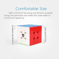 MoYu Cube YJ8261 WeiLong GTS3M puzzle d'éducation magique magnétique sans autocollant magnétique vitesse lisse Gan Cube Set