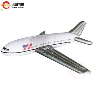 Expédition rapide, ballon gonflable géant en forme d'<span class=keywords><strong>avion</strong></span> de 6 m de long pour la décoration - Product Image 1