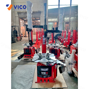 Vico 자동차 타이어 체인저 유압 타이어 교환 기계 # DS-806B + A450 하이 퀄리티 및 높은 구성 자동차 차체 수리 장비 - Product Image 1