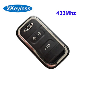 Clé de voiture intelligente d'origine OEM pour Chery Arrizo GX Arrizo 6 DR6 EXEED <span class=keywords><strong>TX</strong></span>, télécommande, entrée sans clé, démarrage par bouton-poussoir, 433 MHz - Product Image 1