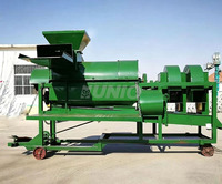 Batteuse multi-cultures haute productivité et séparateur de grains multifonctionnel avec moteur pour la saison de récolte