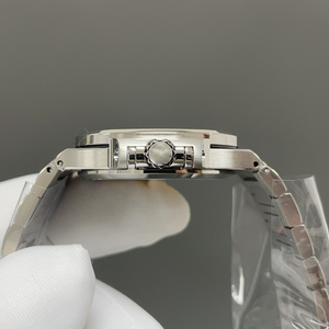 Montre pour homme Business Elite, lunette plaquée or, cristal rubis, style professionnel élégant. - Product Image 6