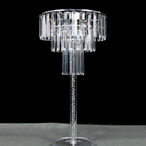 Acrylic + Kim Loại Hoa Đứng Trang Trí Đám Cưới Bảng Trung Tâm Bạc Vàng Kim Loại Pha Lê Hoa Đứng Đảng Trung Tâm Đám Cưới - Product Image 3