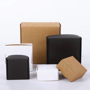 Custom Soap Box Packaging with Window Eco Friendly Mailing <b>Boxes</b> Handmade Soap <b>Boxes</b> Black and <b>White</b> Kraft Paper Candy <b>Boxes</b> - Product Image 3