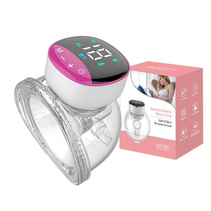 Tire-lait électrique LED personnalisable Mains libres Tire-lait sans fil portable avec 4 modes 12 niveaux Sans BPA - Product Image 1