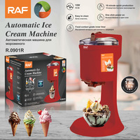 Nouvelle machine à crème glacée RAF, petite et compacte, capacité de 1000 ml, puissance de 15 W, agitation automatique, pour la maison