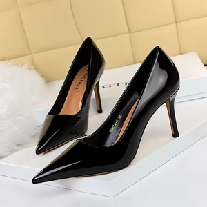 Zapatos de Tacón con Punta Puntiaguda para Mujer, Elegantes y Clásicos, Zapatos de Tacón Alto para Boda, Fiesta, Vestido, Zapatos de Tacón Alto para Mujer - Product Image 1