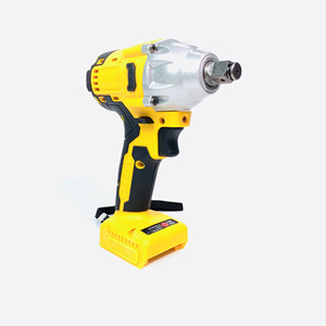 Llave de Impacto sin Escobillas de Alto Torque, Herramientas de Reparación de Automóviles, Llave Inalámbrica Recargable con Batería de Litio para Neumáticos, Amarilla G01 - Product Image 4