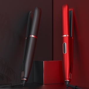 Portable professionnel <span class=keywords><strong>2</strong></span>-en-1 sèche-cheveux lisseur séchage rapide ion négatif fer plat fonction curling électrique pour le ménage - Product Image 5