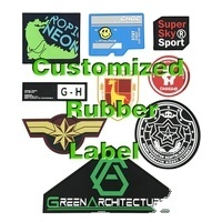 Étiquette de logo en PVC <span class=keywords><strong>Patch</strong></span> en caoutchouc gravé en relief <span class=keywords><strong>Patch</strong></span> PVC personnalisé 3D - Product Image 2