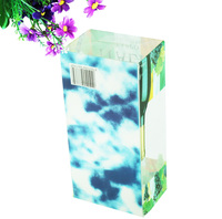 Boîte en plastique de drosophile transparente épaisse de haute qualité avec impression pour les cadeaux d'emballage de plantes