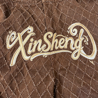 Shorts cargo pour hommes XINSHENG avec broderie personnalisée, points de couture, effet vieilli, franges et poches utilitaires