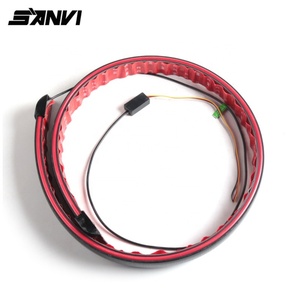 2023 New Arrival Car <b>LED</b> Through Taillight With Driving, Brake Function Breathing <b>Light</b> Universal Fit Easy Installation Auto <b>LED</b> - Product Image 1